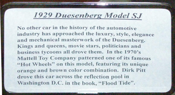 Museum Card for J140